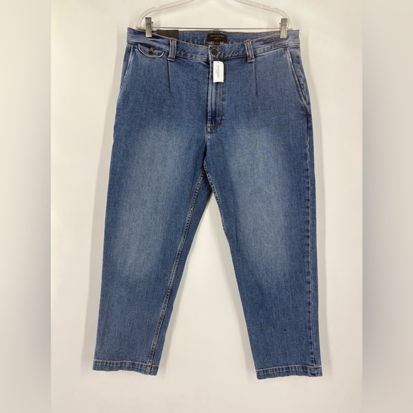 Banana Republic Other - Banana republic Men’s Pleated Fit Blue Jeans 36x30